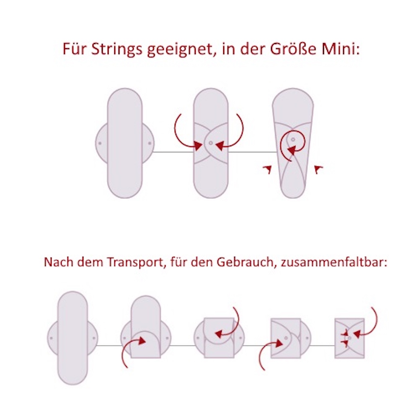 Kulmine Stoffslipeinlage Flügel Obsidian Midi sanissimi_schweiz_vertriebspartner