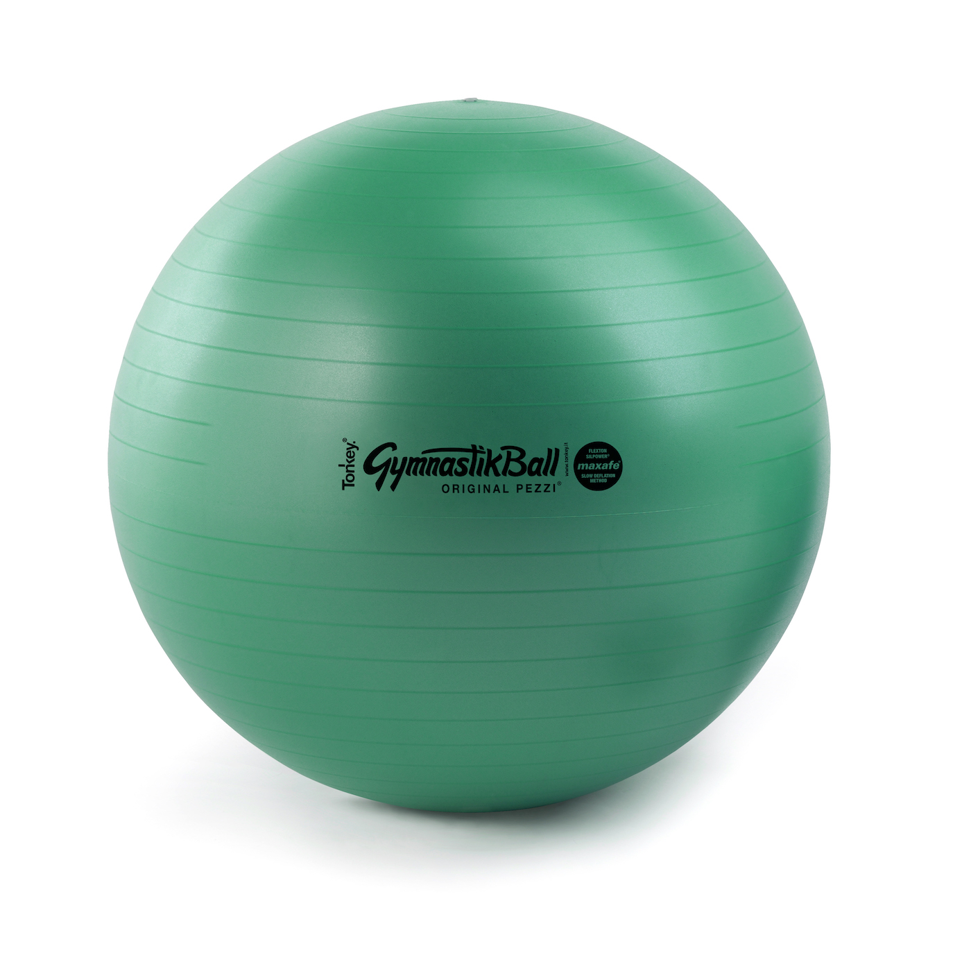 Sitzball Gymnastikball Pezziball Medizinball gruen Ledragomma TONKEY Rückenschmerzen Beckenboden Training Branding Werbung Sanissimi Schweiz  kaufen